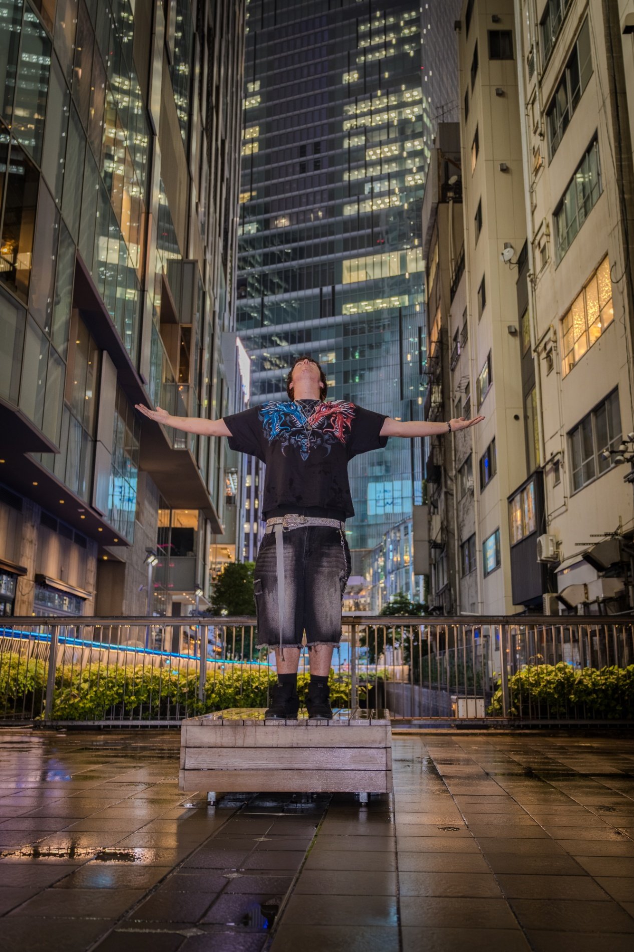 Phil Smith photoshoot in Tokyo