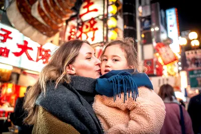 Family photoshoot in Osaka by Soh