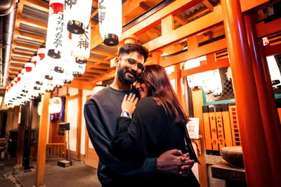 Couples photoshoot in Osaka by Soh