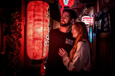 Couples photoshoot in Osaka by Soh