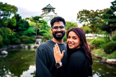 Engagement photoshoot in Osaka by Soh
