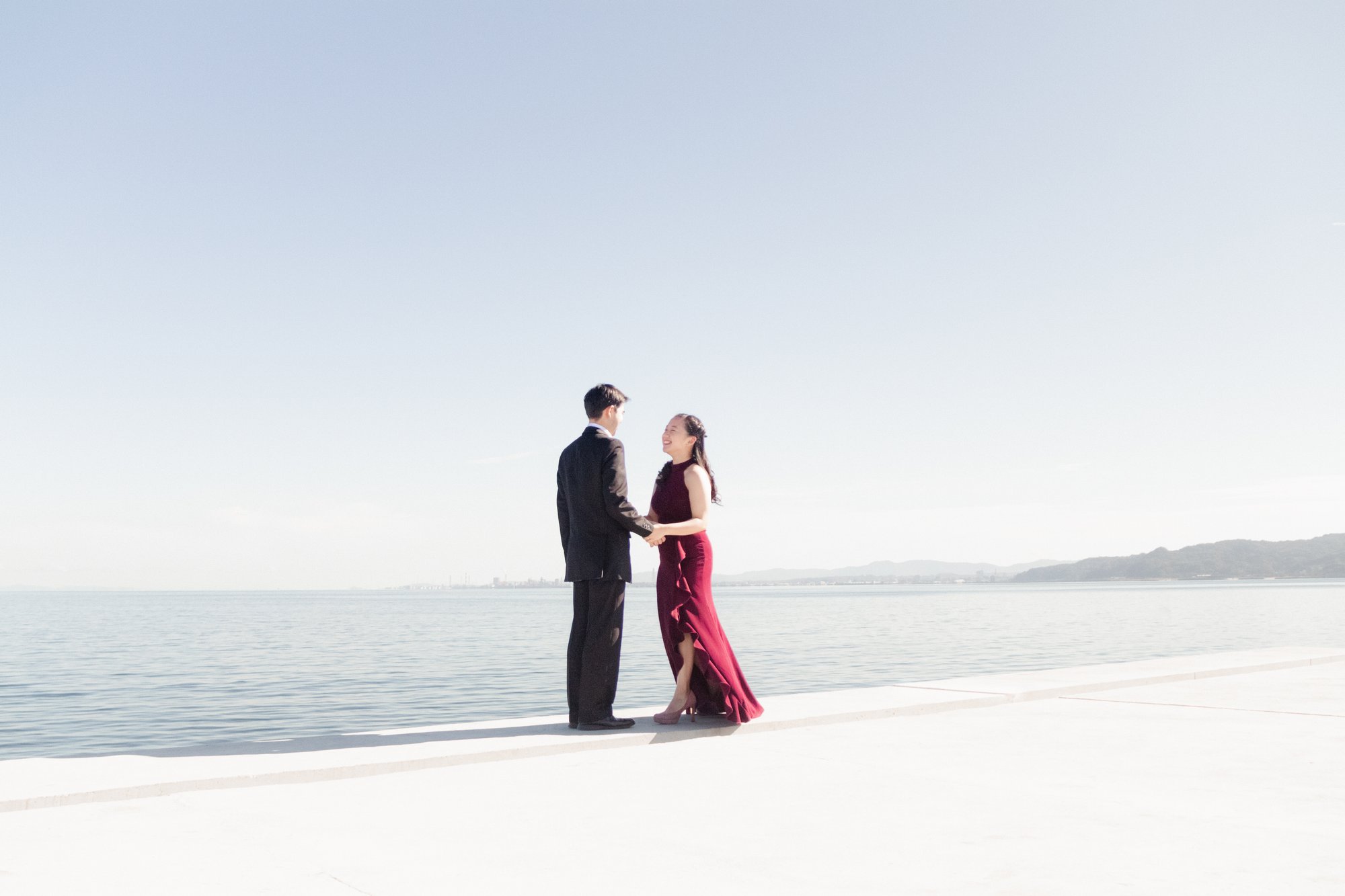 Wedding photoshoot in Japan