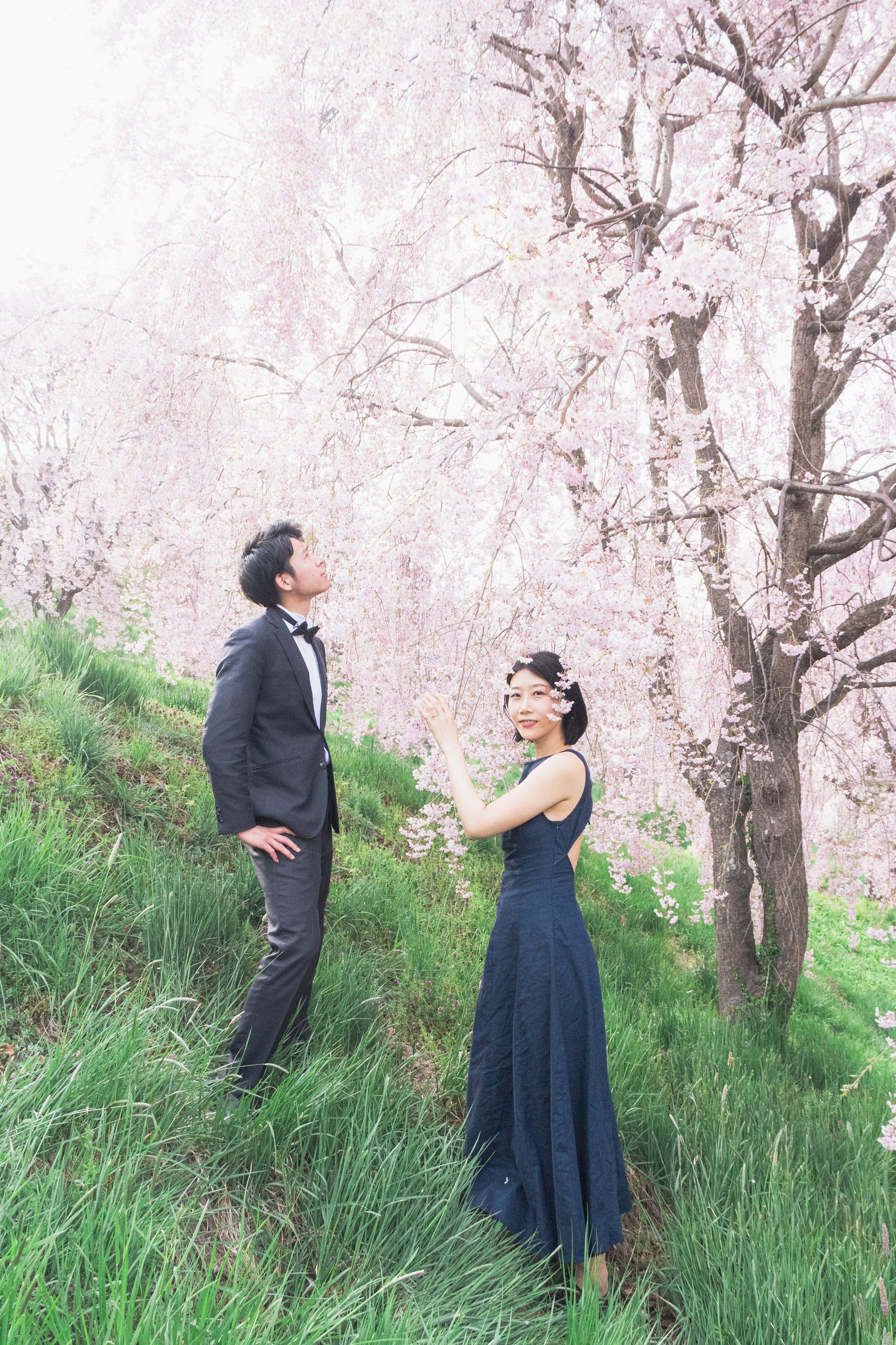 Shiina Adachi photoshoot in Lake Kawaguchi