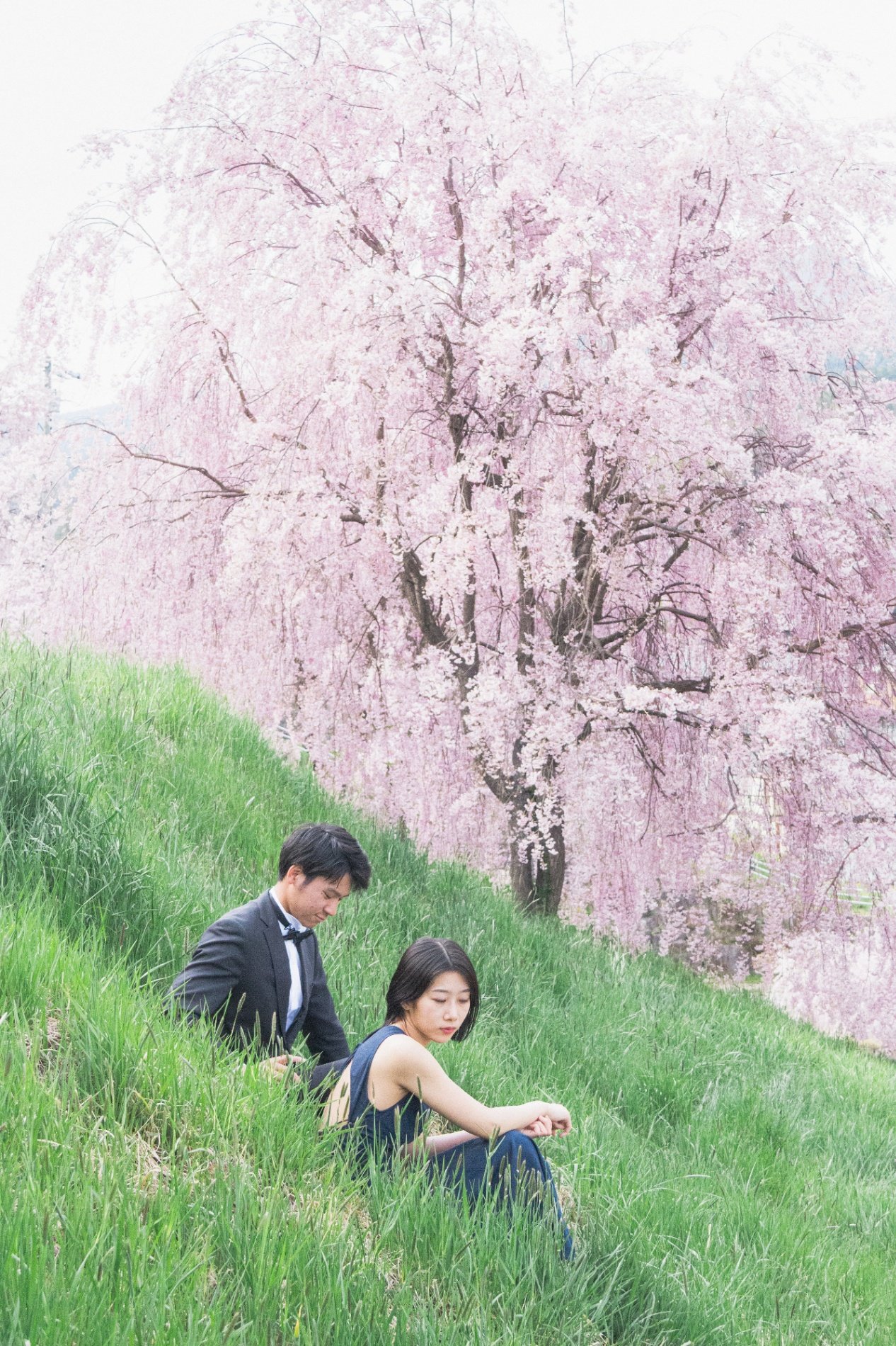 Shiina Adachi photoshoot in Lake Kawaguchi