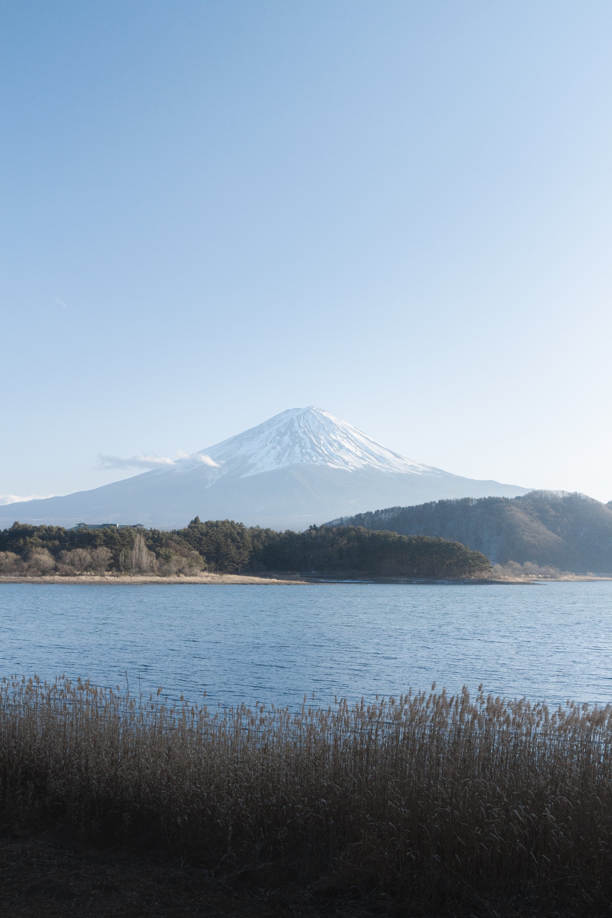 Shiina Adachi photoshoot in Lake Kawaguchi