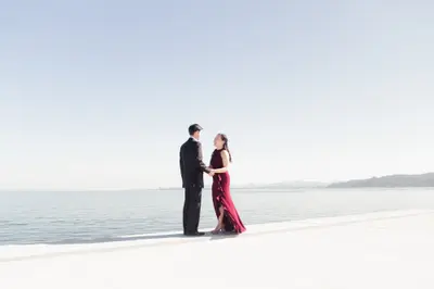 Wedding photoshoot on Miyajima by Shiina A