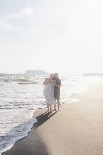 Engagement photoshoot in Kamakura by Shiina A