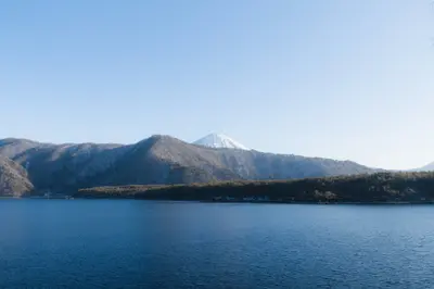 Content Creator photoshoot on Lake Kawaguchi by Shiina A