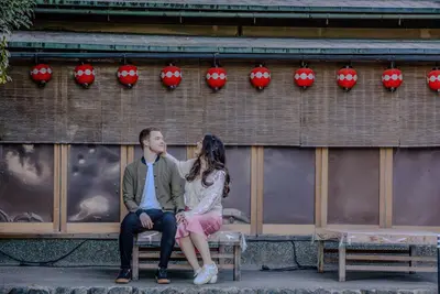 Proposal photoshoot in Kyoto by Bernard L