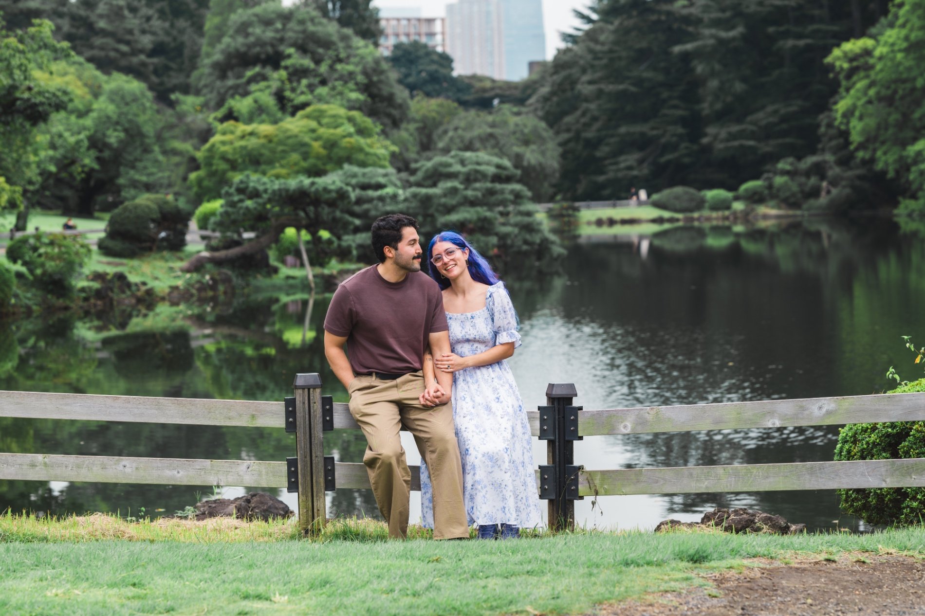 Engagement photoshoot in Japan