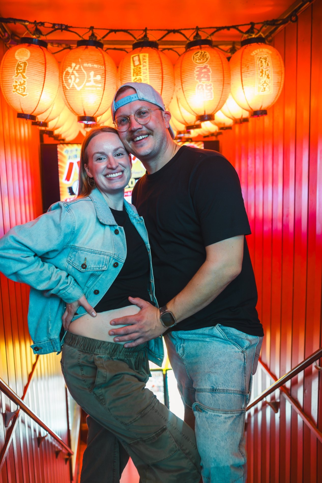 Babybauch photoshoot in Japan