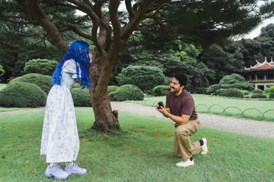 Engagement photoshoot in Tokyo by Marvin T