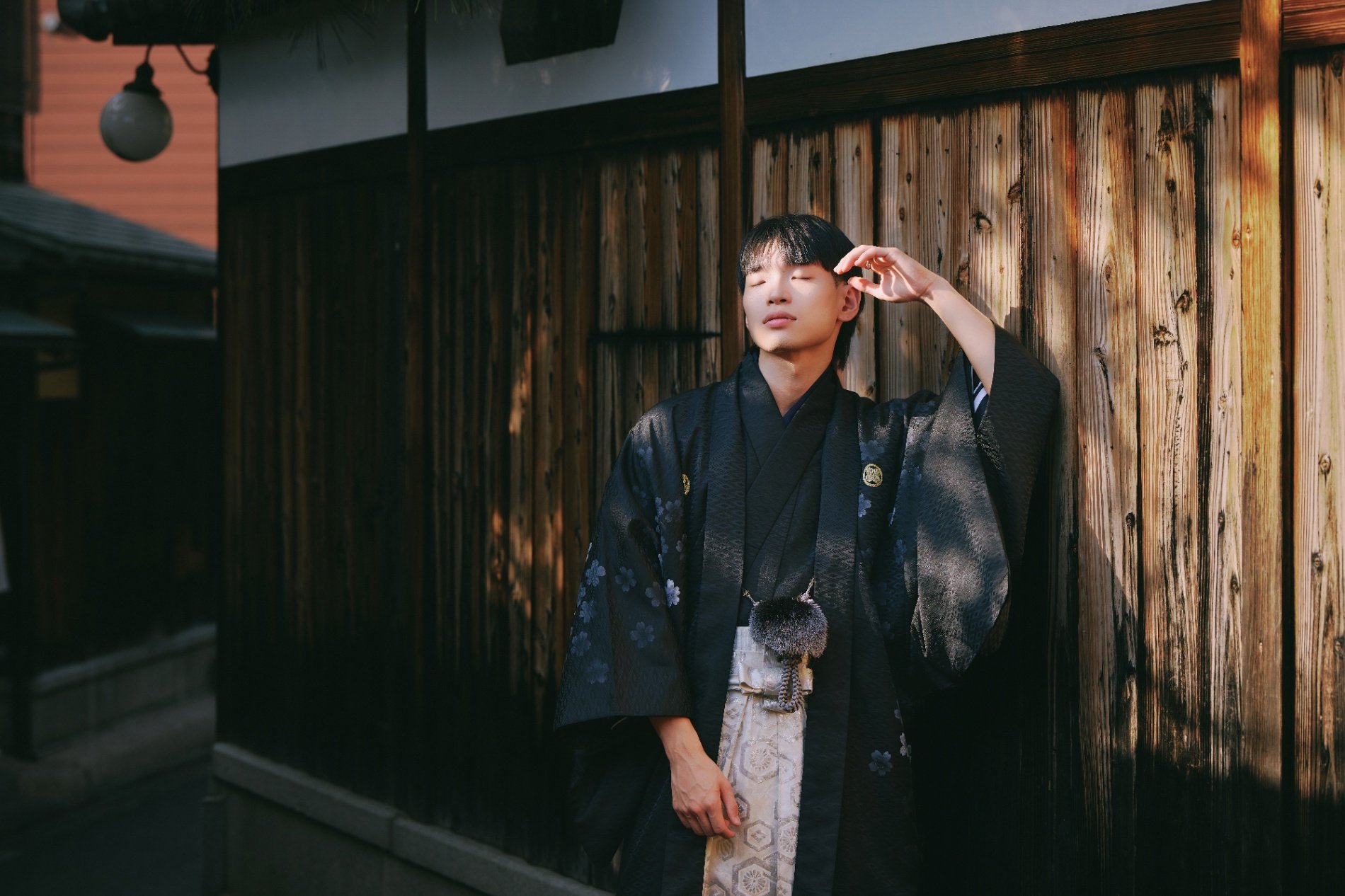 Sanbao Zhao photoshoot in Kyoto