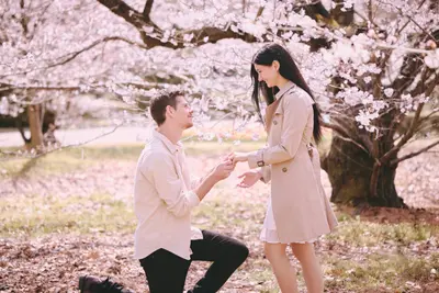 Proposal photoshoot in Kyoto by Sanbao Z
