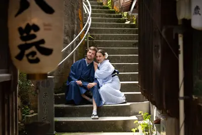 Couples photoshoot in Kanazawa by Scott T