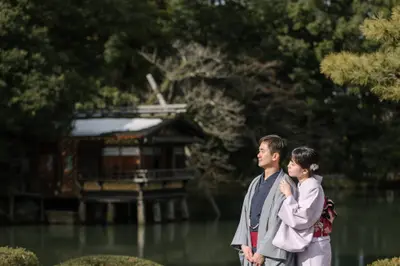 Couples photoshoot in Kanazawa by Scott T