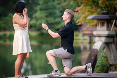Proposal photoshoot in Kanazawa by Scott T